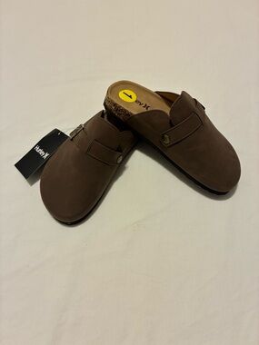 Hurley Bosco Brown Kids Slip-On